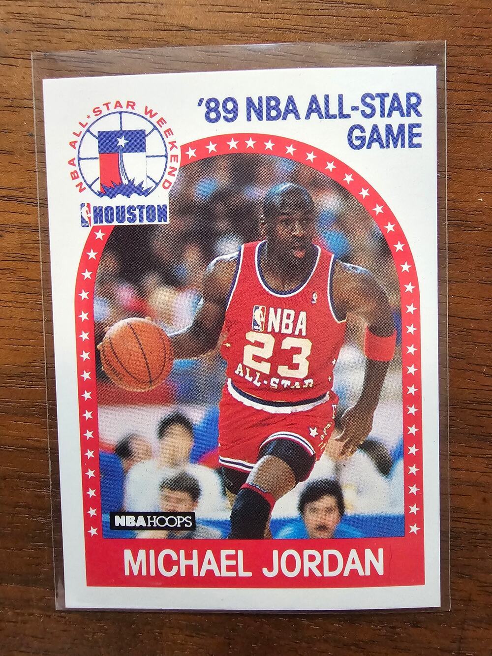 Michael Jordan 1989-1990 NBA Hoops #21 - Chicago Bulls - NBA - Fresh Pull
